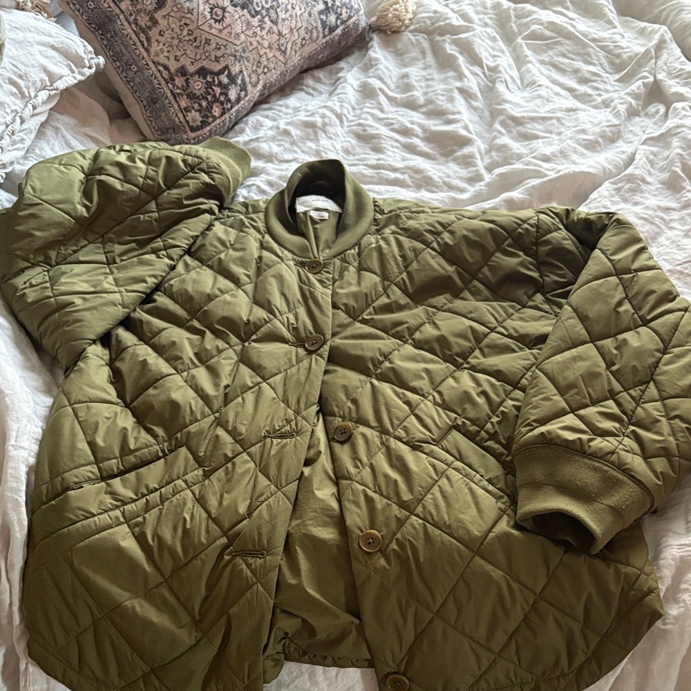 Wilfred Olive Quilted Jacket
